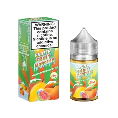 Mango Peach Guava Ice By Frozen Fruit Monster - Salt Nicotine - 30ml (TFN)