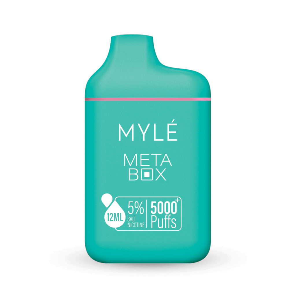 MYLE Meta Box | 12 Flavors, 5000 Puffs, MYLE Quality - Price Point NY