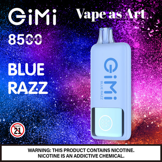 GiMi 8500 - Blue Razz