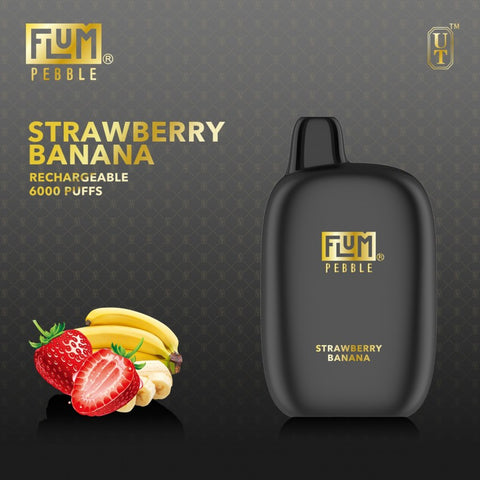 FLUM Pebble - Strawberry Banana