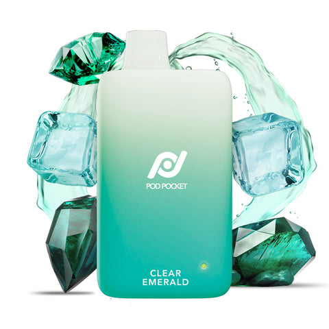 Pod Pocket 7500 - Clear Emerald