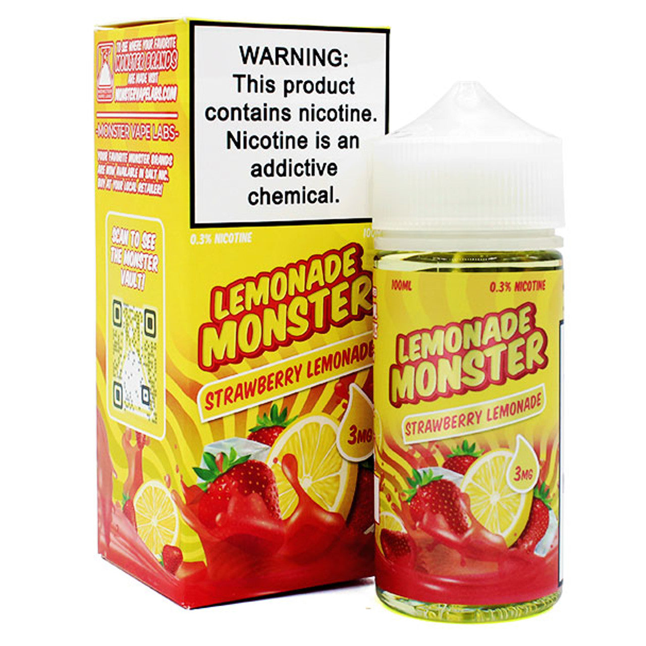 Strawberry Lemonade By Lemonade Monster - 100ml (TFN)