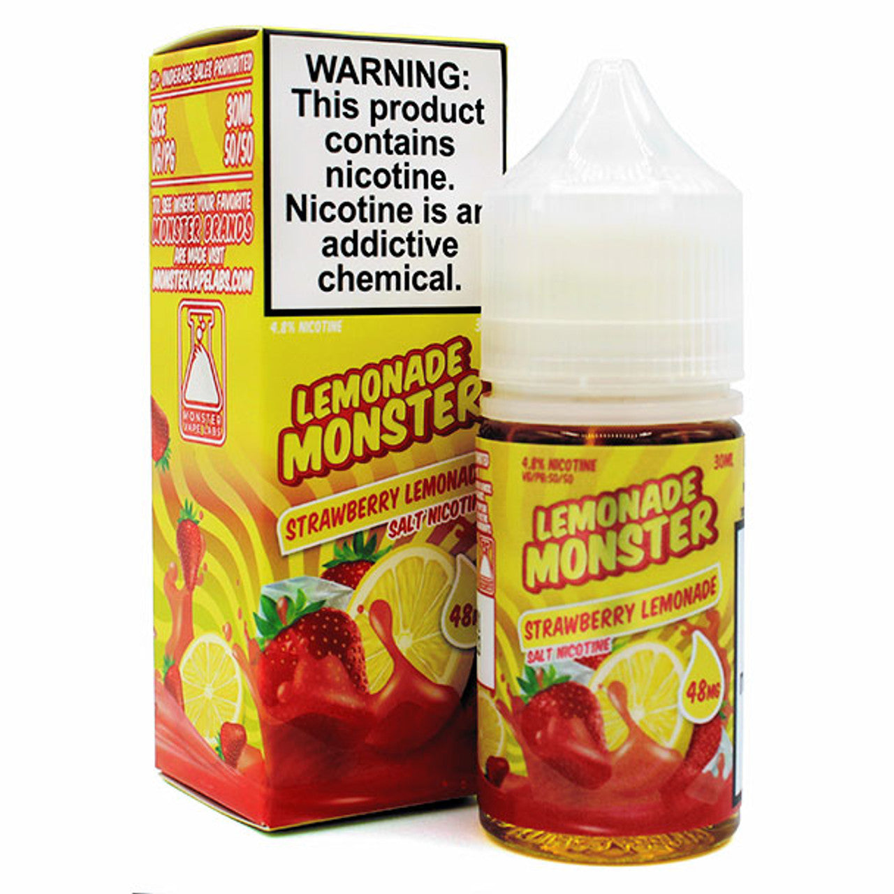 Strawberry Lemonade By Lemonade Monster - Salt Nicotine - 30ml (TFN)