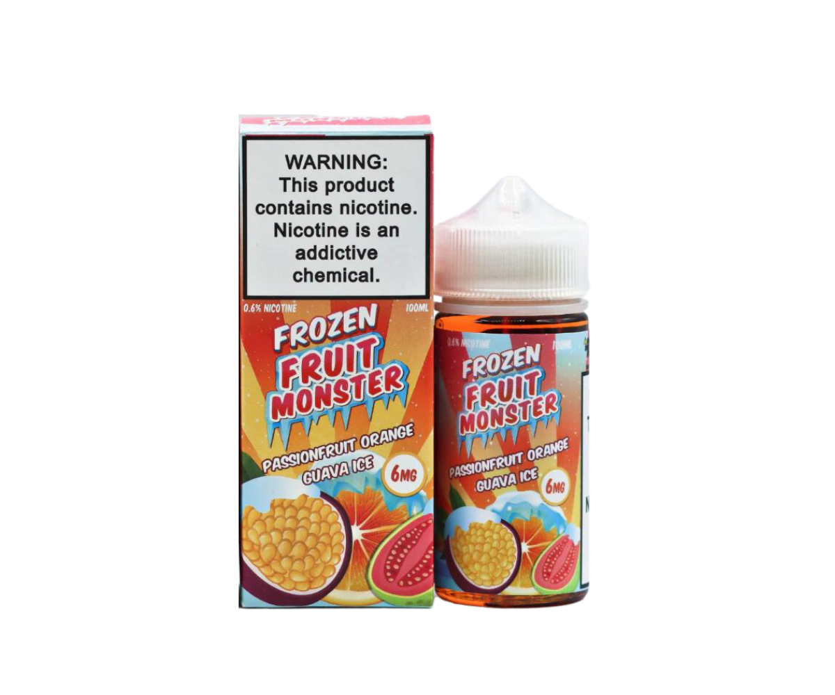 Passionfruit Orange Guava Ice By Frozen Fruit Monster 100ml (TFN