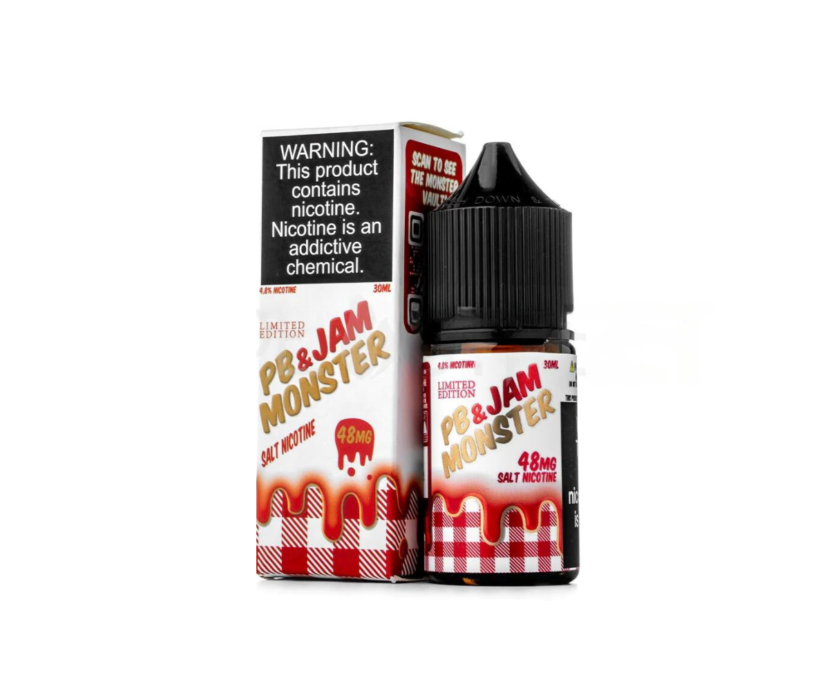 PB & Jam Monster Strawberry By Jam Monster - Salt Nicotine - 30ml (TFN)
