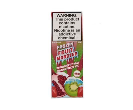 Strawberry Kiwi Pomegranate Ice By Frozen Fruit Monster - Salt Nicotine 48mg - 30ml (TFN)