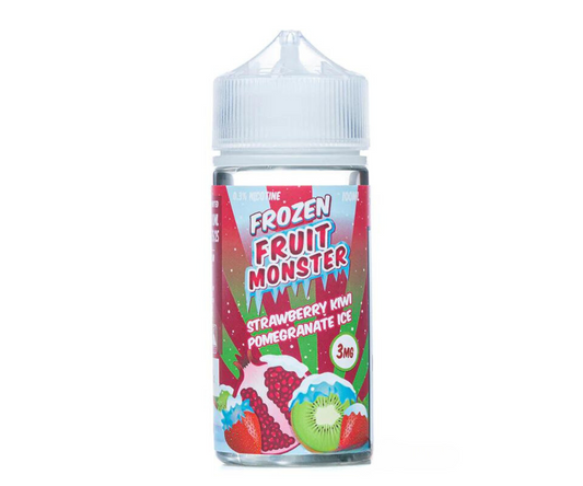 Strawberry Kiwi Pomegranate Ice By Frozen Fruit Monster - 100ml (TFN)
