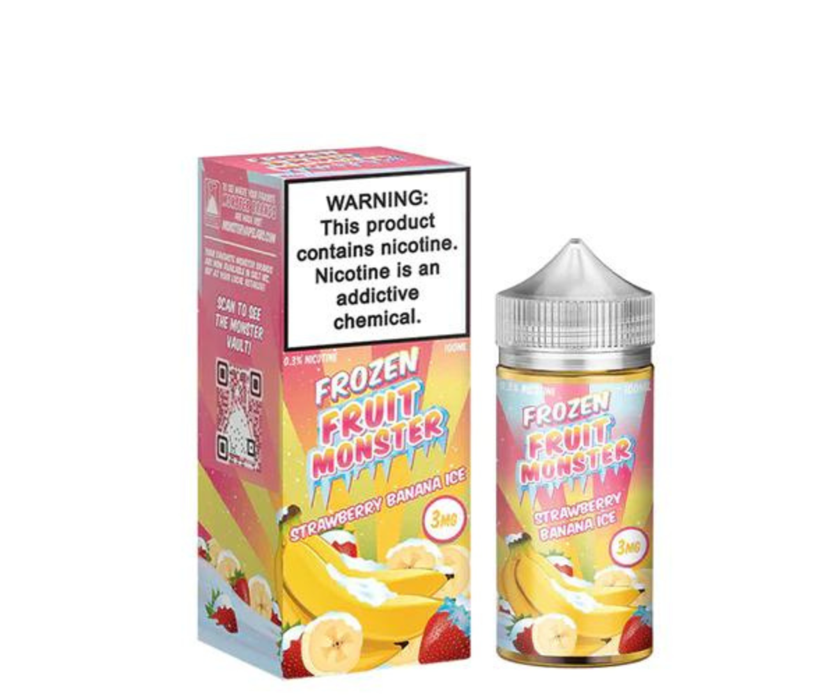 Strawberry Banana Ice By Frozen Fruit Monster - 100ml (TFN)