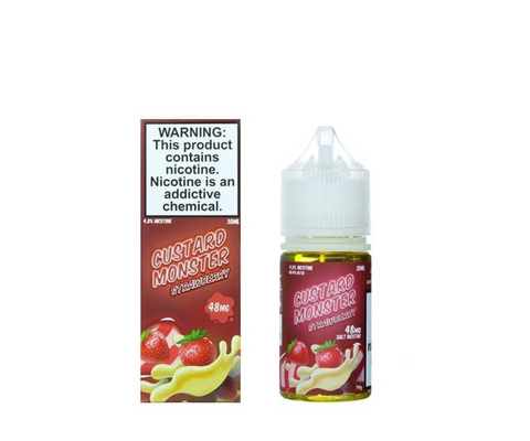 Strawberry By Custard Monster - Salt Nicotine - 30ml (TFN)