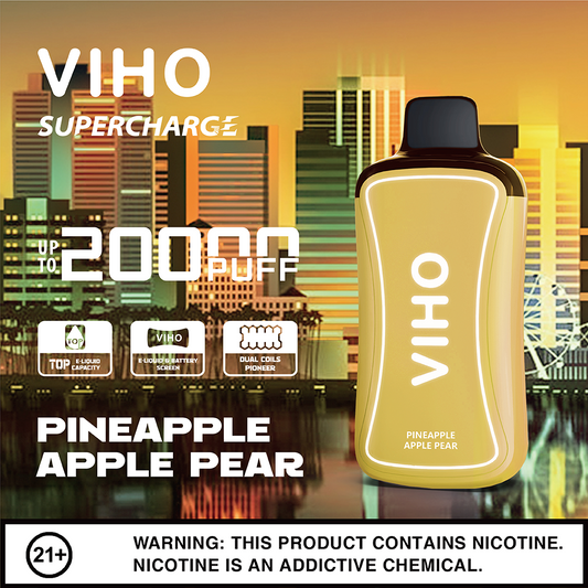 VIHO Supercharge 20k - Pineapple Apple Pear