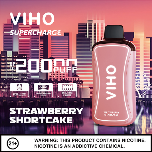 VIHO Supercharge 20k - Strawberry Shortcake