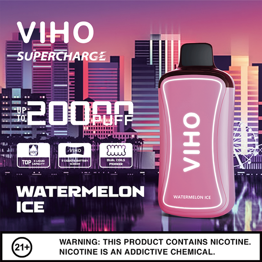 VIHO Supercharge 20k - Watermelon Ice