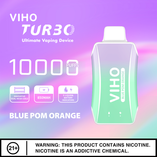VIHO Turbo 10k - Blue Pom Orange