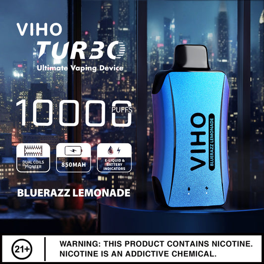 VIHO Turbo 10k - Blue Razz Lemonade