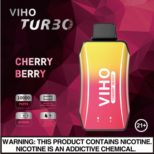 VIHO Turbo 10k - Cherry Berry