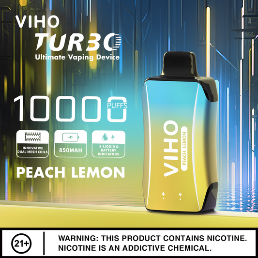VIHO Turbo 10k - Peach Lemon