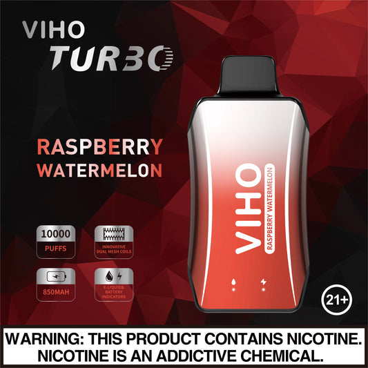 VIHO Turbo 10k - Raspberry Watermelon