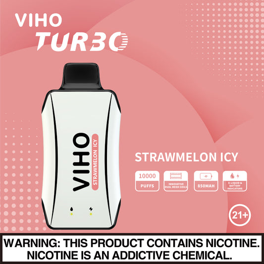 VIHO Turbo 10k - Strawmelon Icy