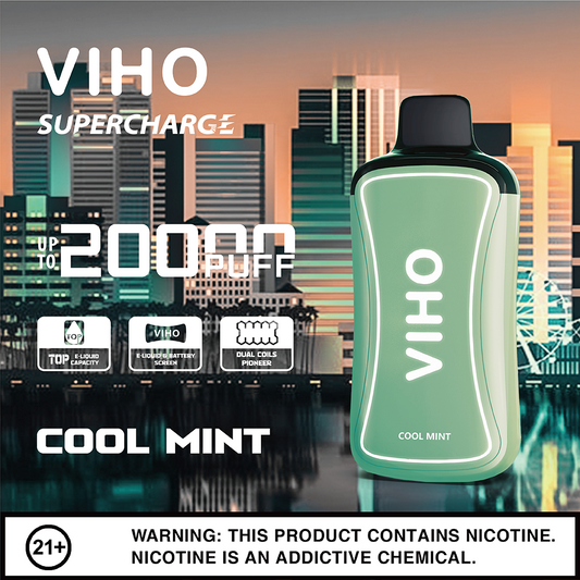 VIHO Supercharge 20k - Cool Mint