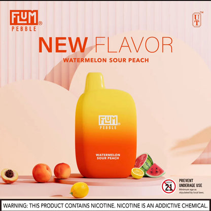 FLUM Pebble - Watermelon Sour Peach