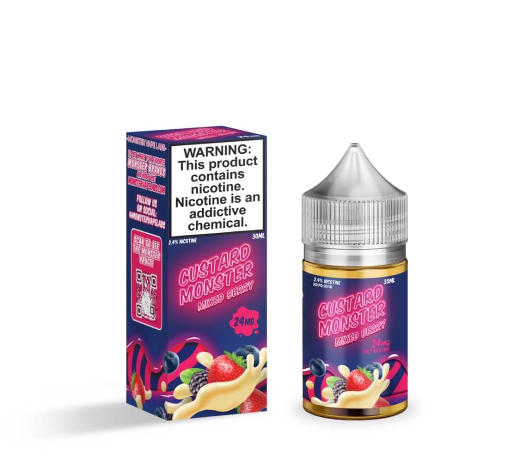 Mix Berry By Custard Monster - Salt Nicotine - 30ml (TFN)