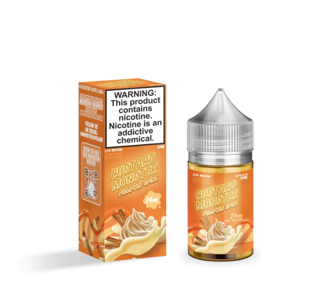 Pumpkin Spice By Custard Monster - Salt Nicotine - 30ml (TFN)