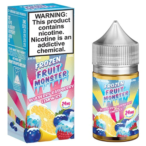 Blueberry Raspberry Lemon Ice By Frozen Fruit Monster - Salt Nicotine - 30ml (TFN)