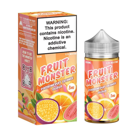 Passionfruit Orange Guava By Fruit Monster - 100ml (TFN)