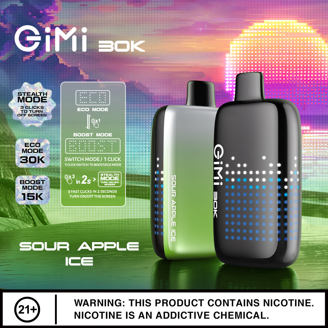 GIMI 30k - Sour Apple Ice