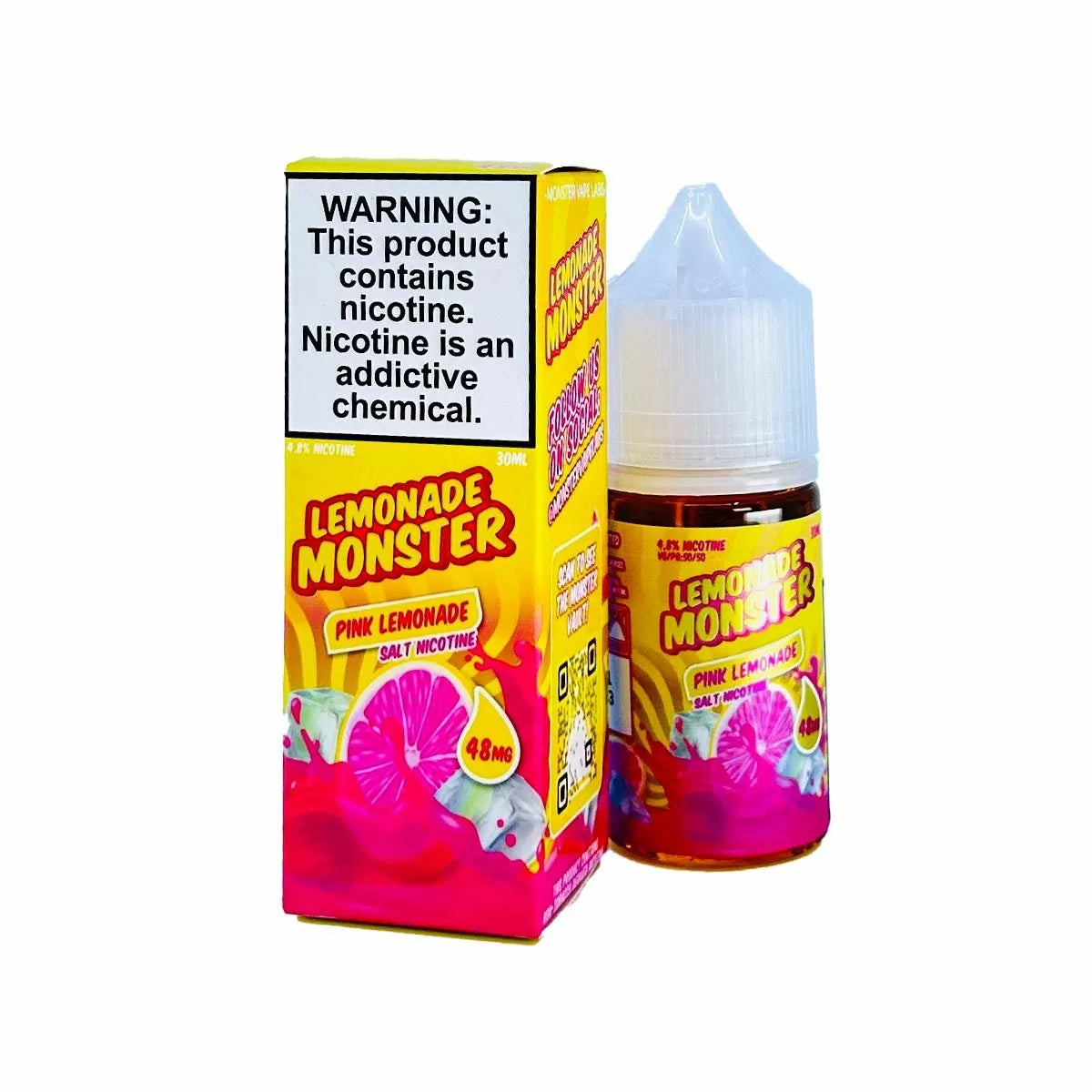 Pink Lemonade By Lemonade Monster - Salt Nicotine - 30ml (TFN)