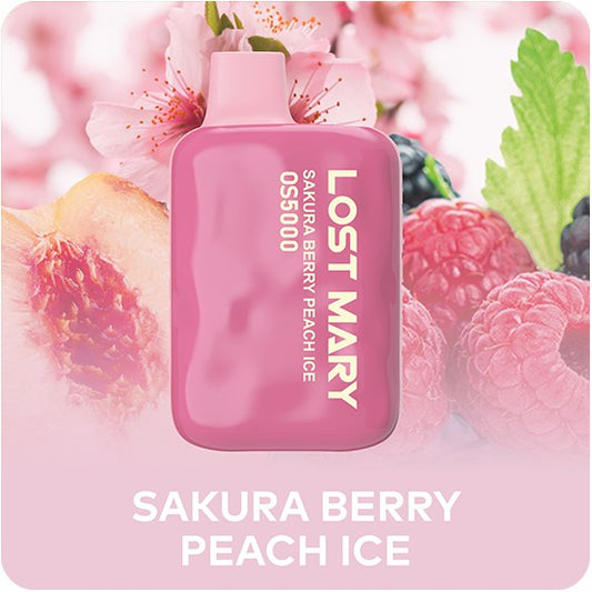 LOST MARY OS5000 - Sakura Berry Peach Ice