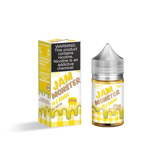 PB & Jam Monster Banana By Jam Monster - Salt Nicotine 24mg - 30ml (TFN)