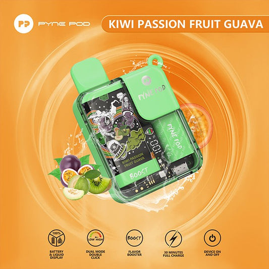 Pyne Pod Boost - Kiwi Passion Fruit Guava