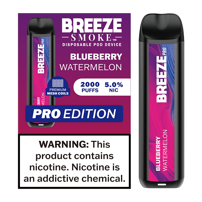 Breeze Pro - Blueberry Watermelon | America's No.1 Vape Shop β Price ...