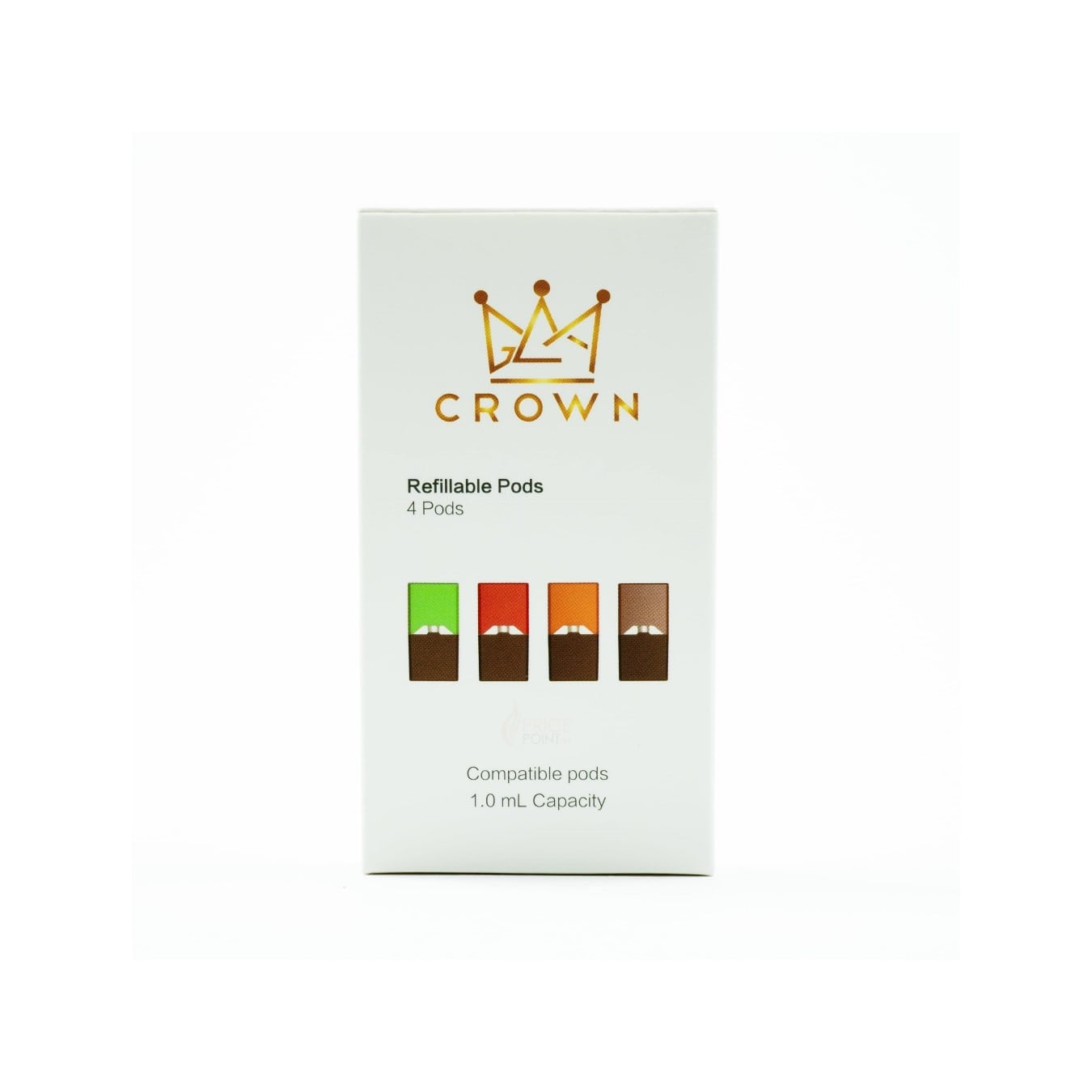 CROWN Refillable Pods - 4 Pack