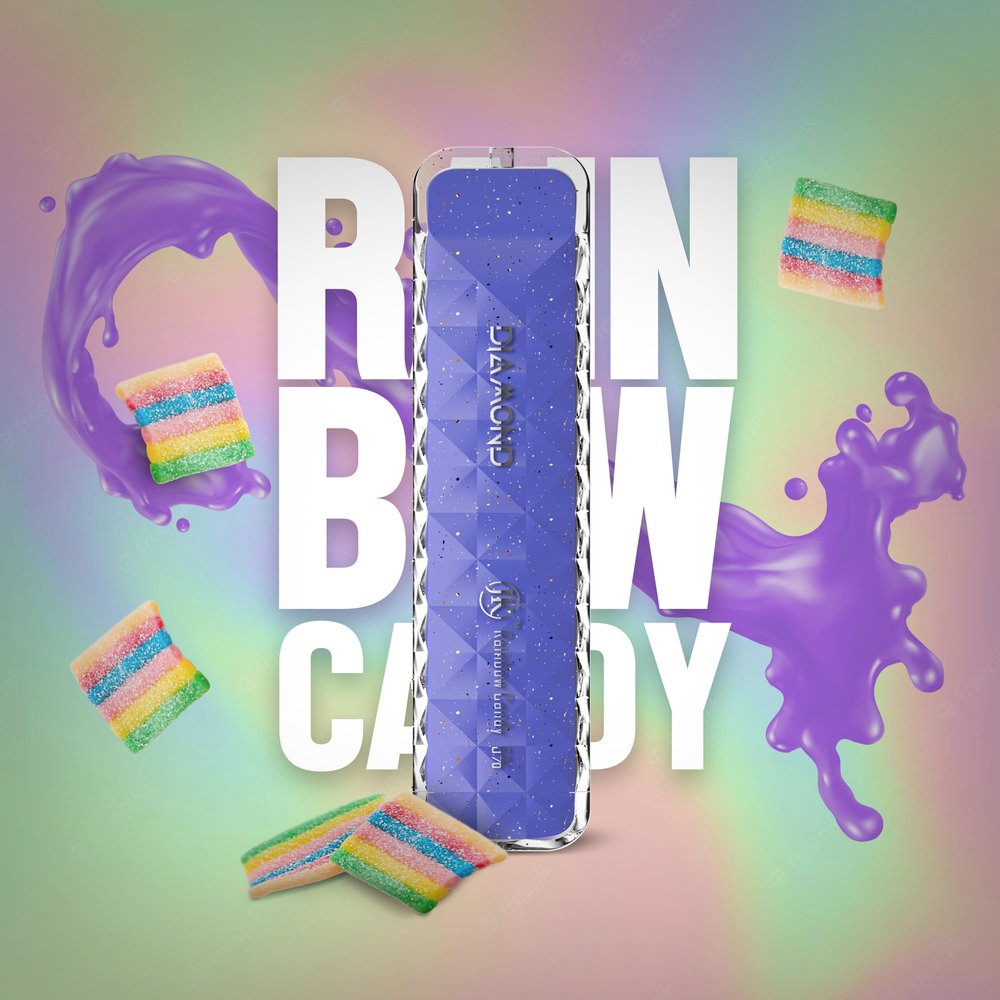 Air Bar Diamond - Rainbow Candy