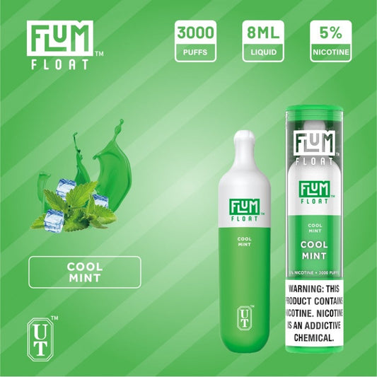FLUM FLOAT COOL MINT 3000 PUFF DISPOSABLE - PRICE POINT NY