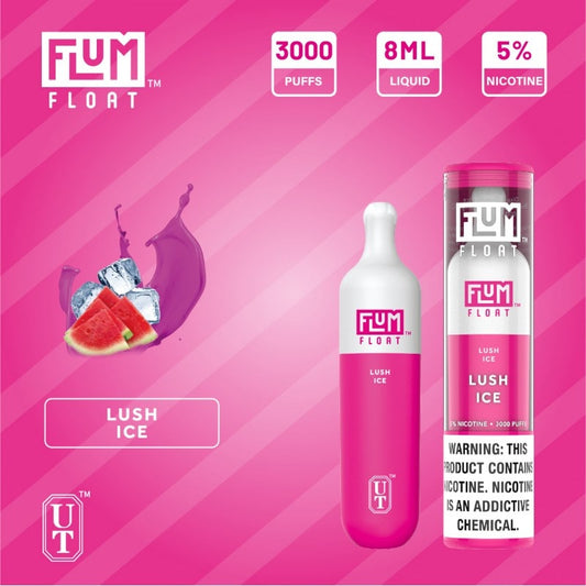 FLUM FLOAT LUSH ICE 3000 PUFF DISPOSABLE - PRICE PIOINT NY