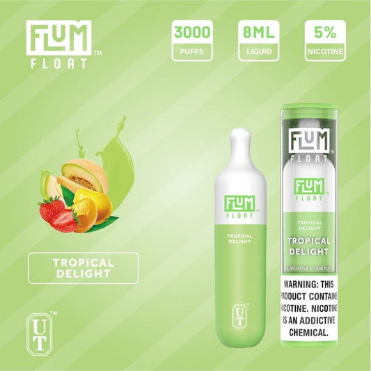 FLUM FLOAT TROPICAL DELIGHT 3000 PUFF DISPOSABLE - PRICE POINT NY
