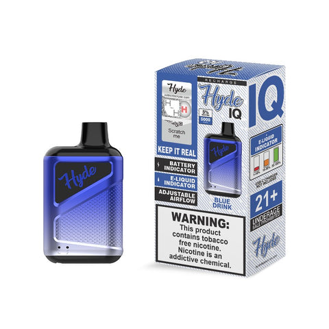HYDE IQ BLUE DRINK 5000 PUFF DISPOSABLE DEVICE | PRICE POINT NY