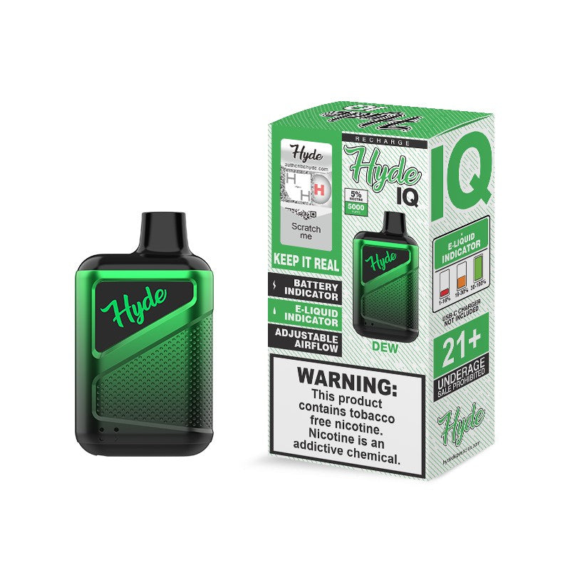 HYDE IQ DEW 5000 PUFF DISPOSABLE DEVICE | PRICE POINT NY