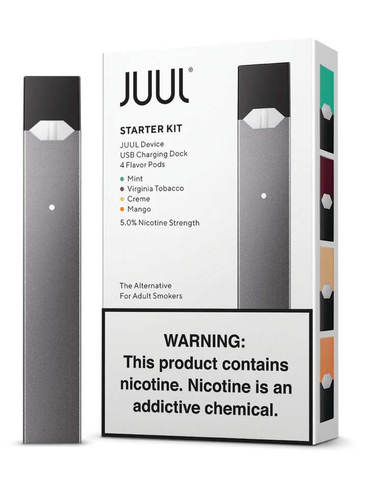 JUUL Vape Device Starter Kit | Includes Pods