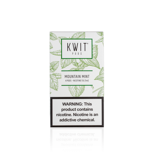 KWIT Pod Mountain Mint (4 Pack)- Kwit Stick