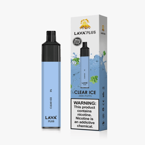 LAVA Plus Disposable - Clear Ice  America's No.1 Online Vape Shop – Price  Point NY