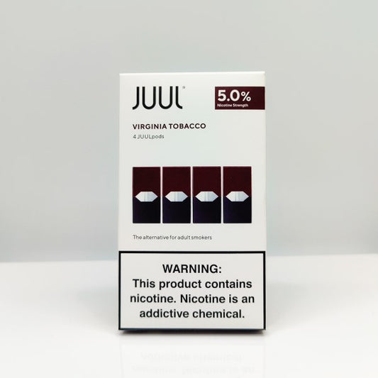 JUUL VIRGINIA TOBACCO 5% 4 POD PACK | PRICE POINT NY