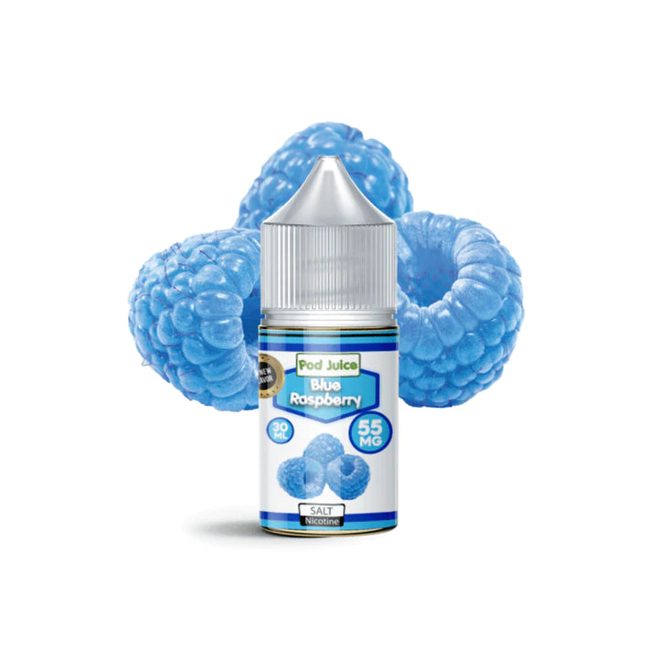 Pod Juice TFN Salt Nic - Blue Raspberry | 30ml - America's Vape Shop Price Point NY Pod Juice TFN Salt Nic - Blue Raspberry | 30ml - America's Vape Shop Price Point NY