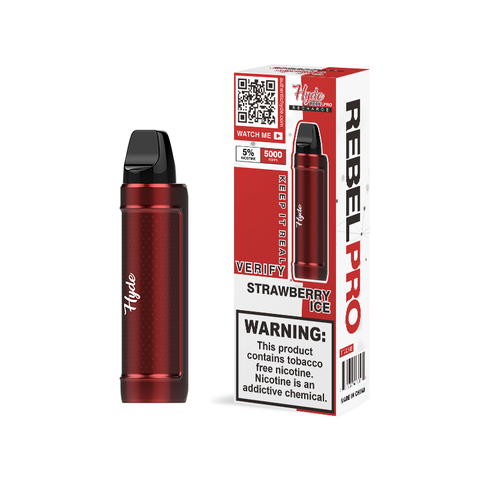 HYDE REBEL PRO 5000 PUFFS - STRAWBERRY ICE | PRICE POINT NY 