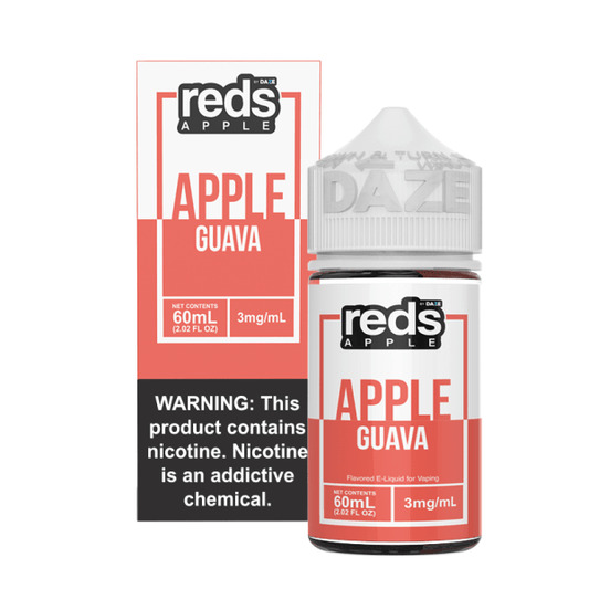 Reds Apple Free Base Nicotine - Apple Guava | 60mL