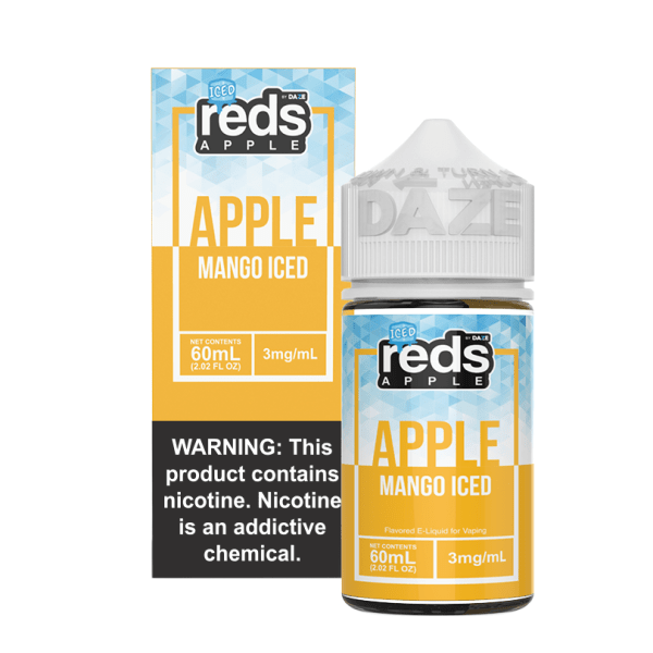 Reds Apple Free Base Nicotine - Apple Mango ICED | 60mL