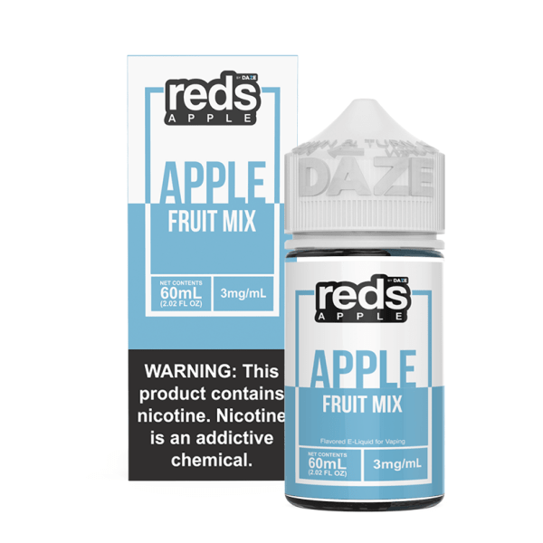 Reds Apple Free Base Nicotine - Apple Fruit Mix | 60mL